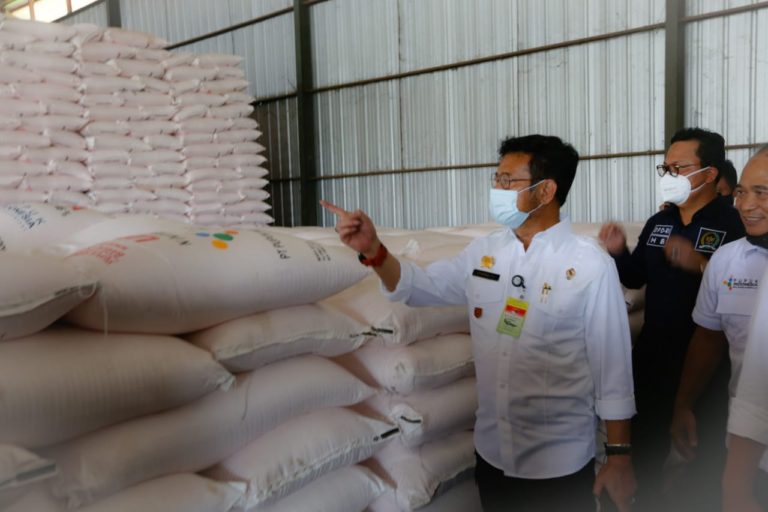 Sidak di Pantura Jabar, Mentan SYL Pastikan Ketersediaan Pupuk Aman