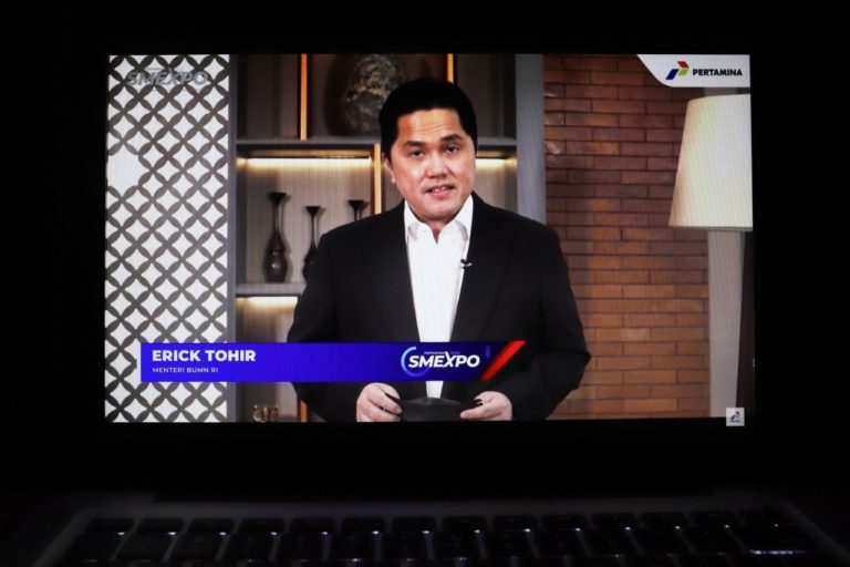 Sabet Rekor MURI, Menteri BUMN Apresiasi Pertamina SMEXPO 2020