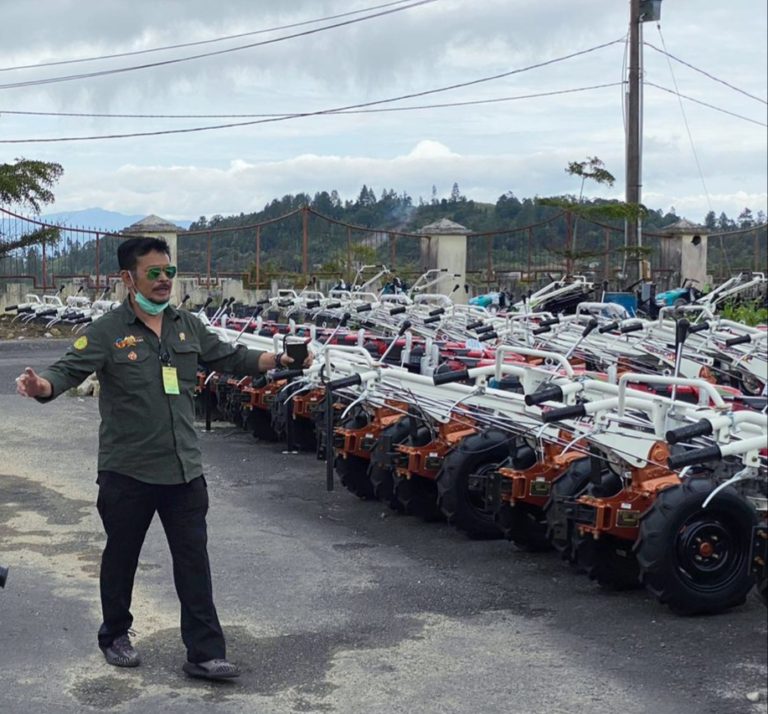 Modern, Food Estate Humbahas Digarap dengan Full Mekanisasi