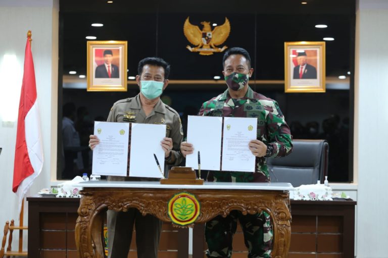 Kementan-TNI AD Sepakat Perkokoh Kesiapan Penyediaan Pangan