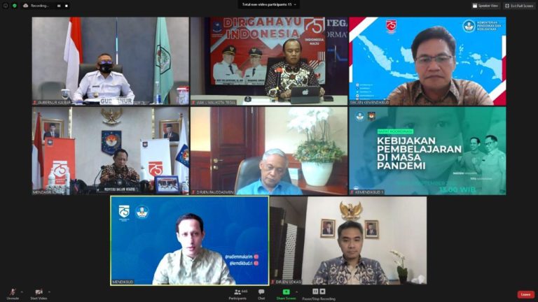 Mendikbud Pastikan Kebijakan Pembelajaran di Masa Pandemi Covid-19 Terlaksana di Daerah