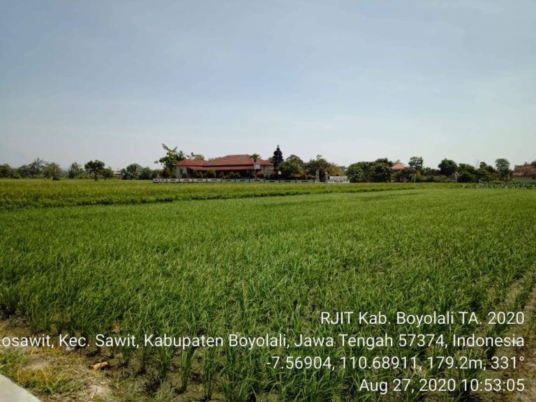 RJIT Ditjen PSP Kementan Mampu Airi Lahan Dua Desa di Boyolali