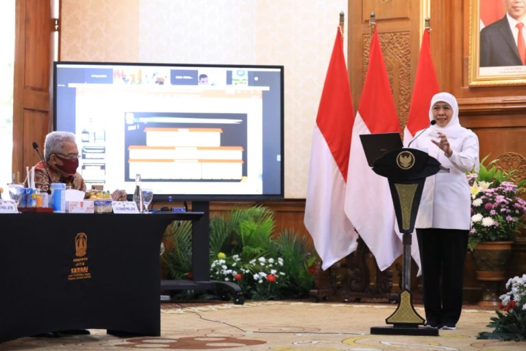 Dorong Kemajuan SAKIP, Khofifah Diapresiasi Kemenpan RB