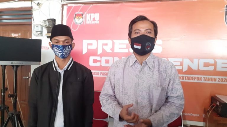 Sah! KPU Depok Tetapkan Dua Calon Walikota Pilkada 2020