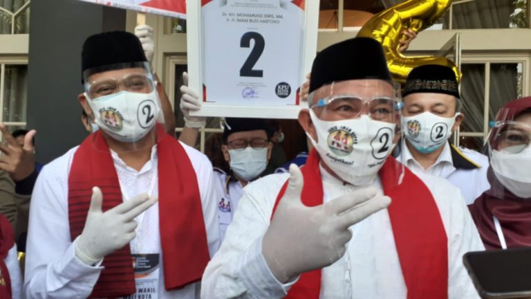 Dapat Nomor Urut 2, Idris: Sesuai Tagline ‘Dua Periode’