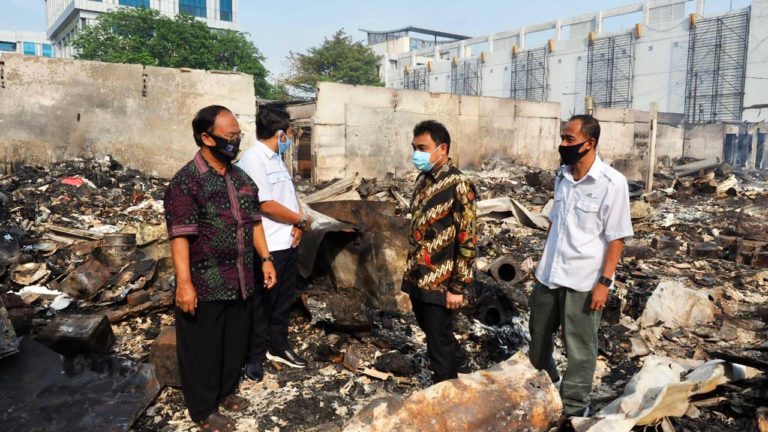 Pedagang Pasar Cempaka Putih Korban Kebakaran Berharap Dapat Bantuan Modal