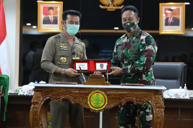 Kementan-TNI AD Perkuat Sinergitas Membangun Sektor Pangan Nasional