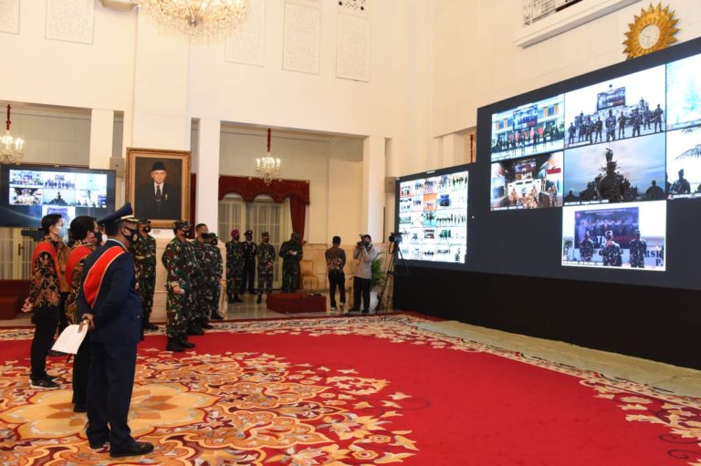 Digelar Virtual, Istana Jadi Pusat Komando HUT ke-75 TNI