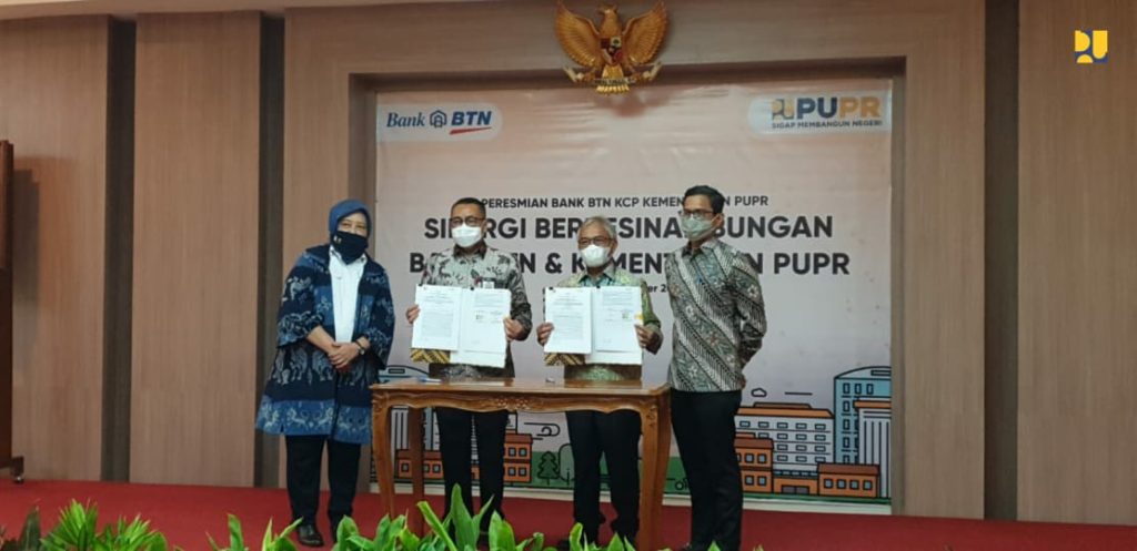 Kementerian PUPR Resmikan Kantor Cabang Bank BTN Di Kampus PUPR - MONITOR