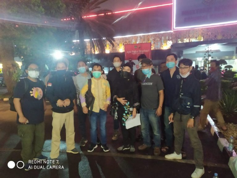 Cerita Jurnalis Merahputih.com Ditangkap Polisi Saat Liput Aksi UU Ciptaker