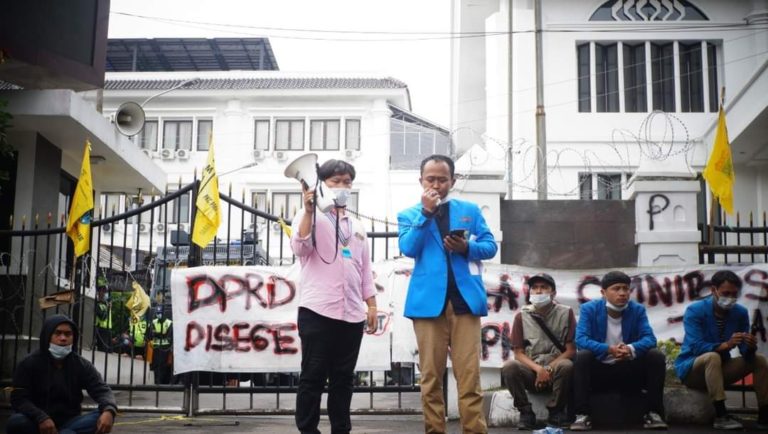 Soal UU Ciptaker, PMII Jabar Sebut Ridwan Kamil Tak Pro Rakyat