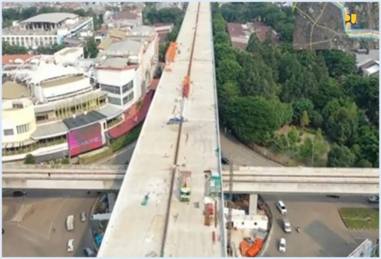 Progres Konstruksi Tol Layang Dalam Kota Ruas Kelapa Gading-Pulo Gebang