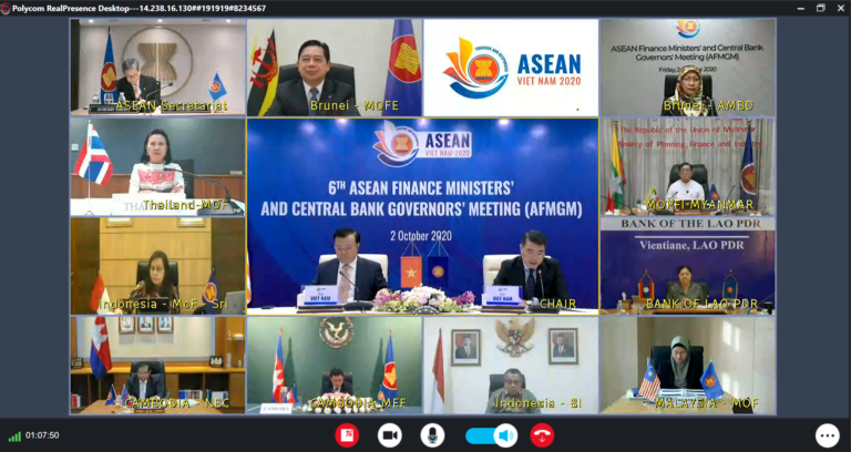 Bank Sentral ASEAN Perkuat Kerja Sama Hadapi Dampak Covid-19