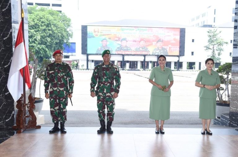 Kasad Pimpin Penyerahan Laporan Kenaikan Pangkat Sembilan Pati