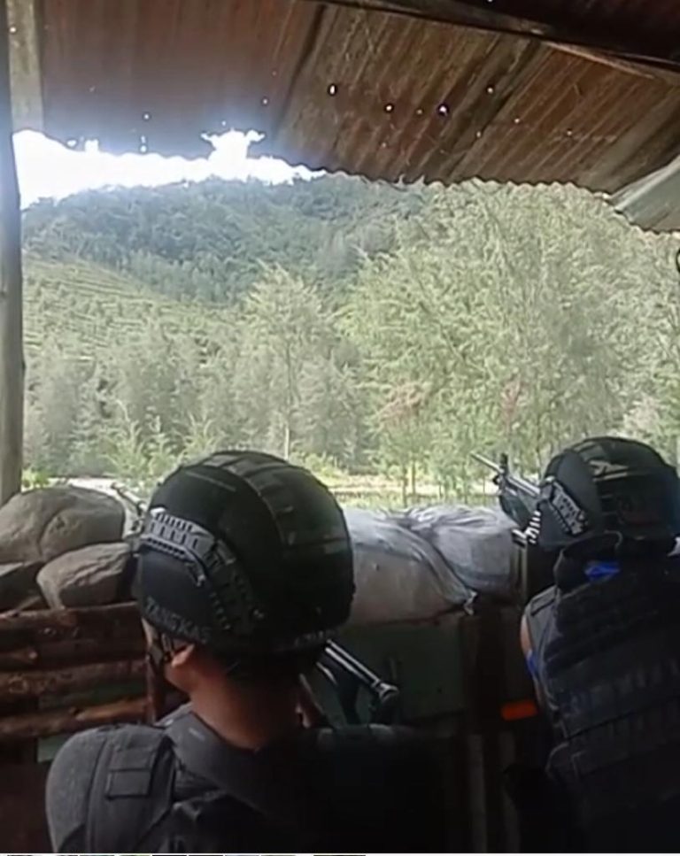 Tembaki Pos TNI, KKSB Gunakan Rakyat Sebagai Tameng Hidup