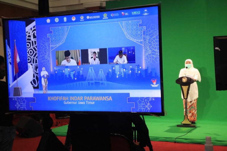 Khofifah: FESyar Jadi Momentum Pertumbuhan Ekonomi di Tengah Pandemi