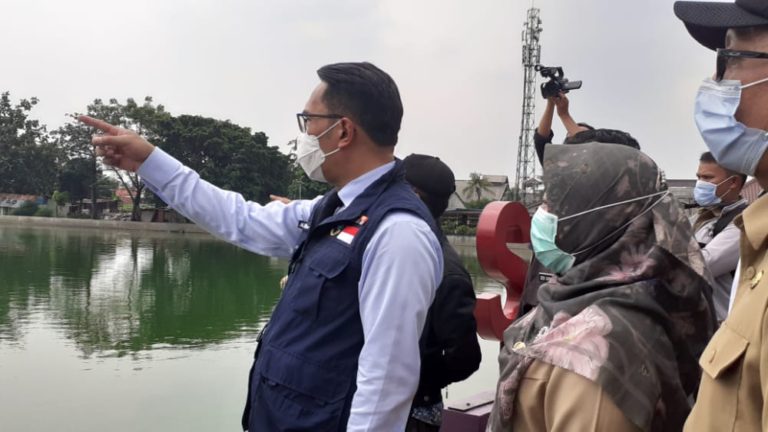 Ridwan Kamil Siap Kucurkan Dana untuk Atasi Banjir di Kota Depok