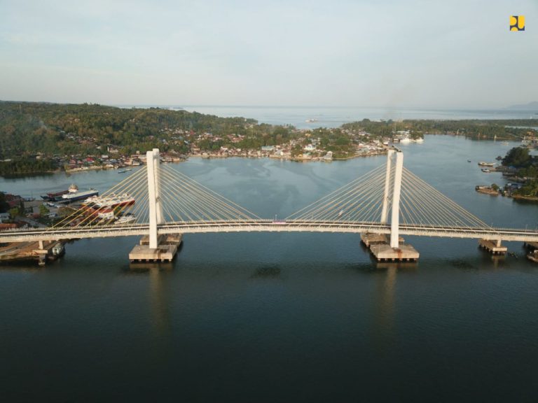 Kementerian PUPR Segera Tuntaskan Pembangunan Jembatan Teluk Kendari Sepanjang 1,34 Km