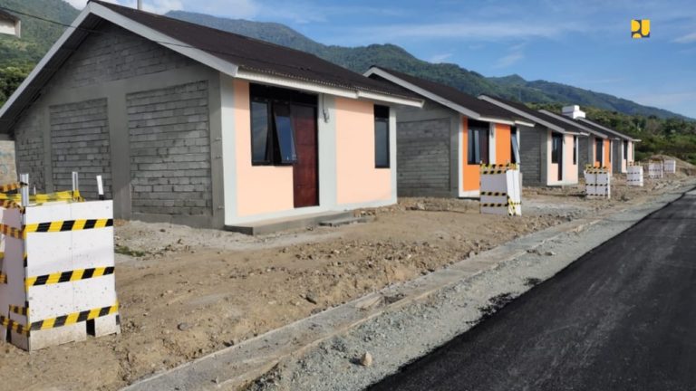 Kementerian PUPR Lanjutkan Pembangunan 1.005 Unit Huntap di Sulawesi Tengah