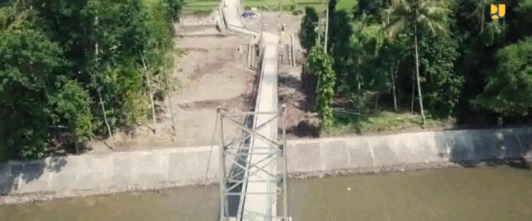 Diresmikan, Jembatan Gantung Nawacita Tegaldowo di Bantul jadi Destinasi Wisata Baru