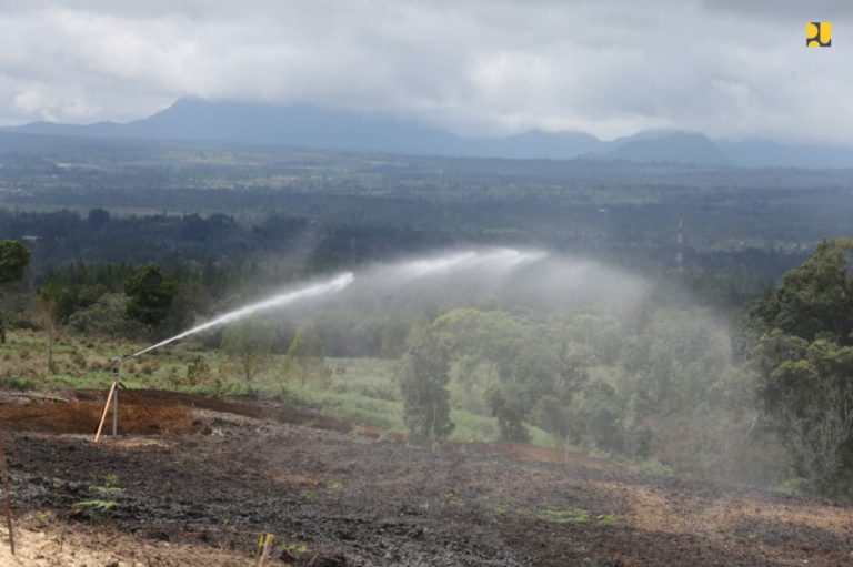 Kementerian PUPR Siapkan Sistem Irigasi Perpipaan untuk Pengembangan Food Estate Humbang Hasundutan