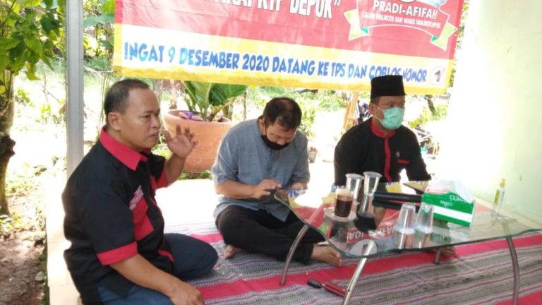 DKR Depok Bergerak Cepat Sosialisasi Program Berobat Gratis Pradi-Afifah