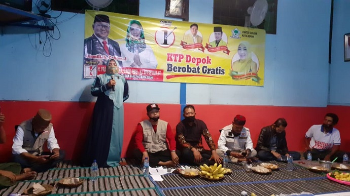 Politisi Golkar Depok Ajak Kaum Perempuan Menangkan Pradi-Afifah