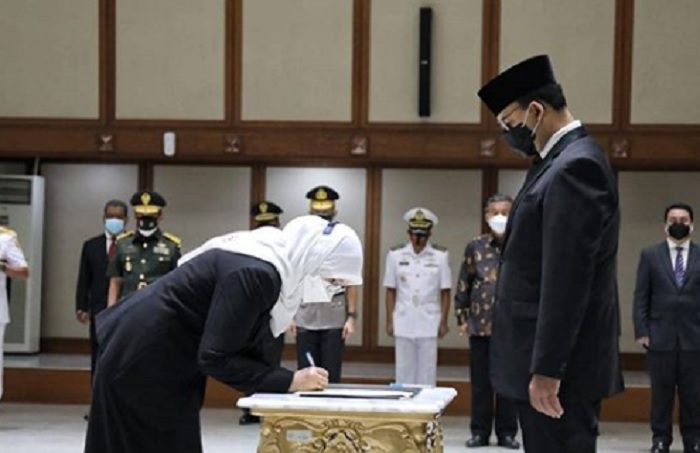 Tunggu Hasil Lelang Terbuka, Sri Haryati Dilantik Jadi Penjabat Sekda DKI