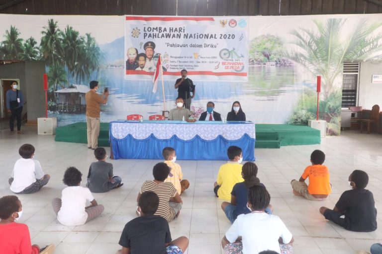 Seratus Pelajar Papua Ikuti Lomba Hari Pahlawan Nasional