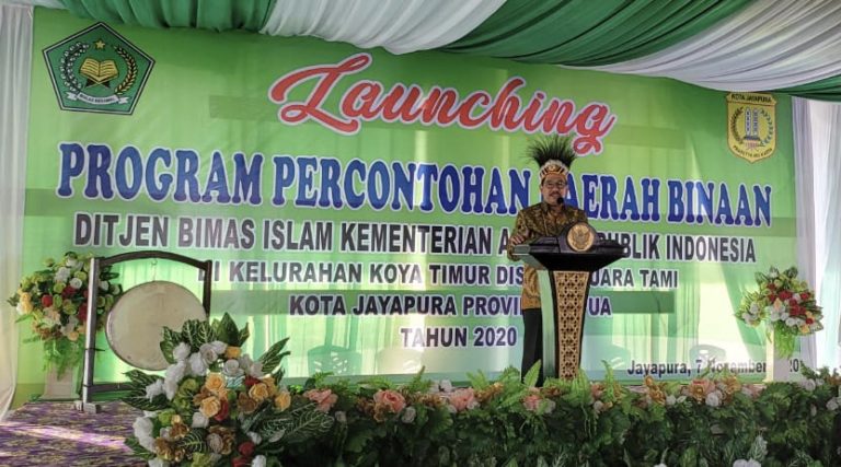 Wamenag Resmikan Kampung Zakat di Papua