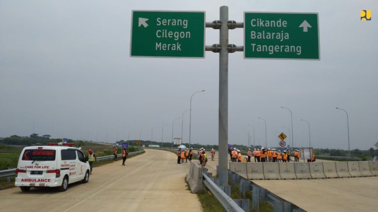 Hampir Rampung, Tol Serang-Panimbang Seksi 1 Siap Dukung Arus Mudik Lebaran 2021