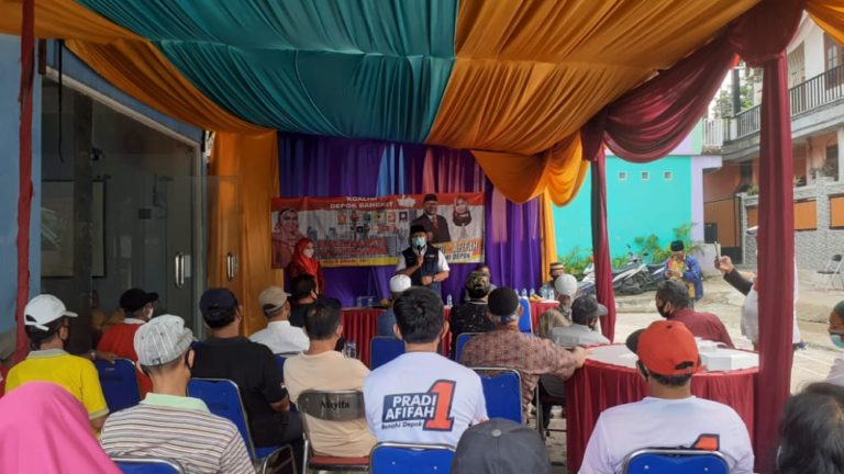 Serap Aspirasi Warga, Pradi Janji Masukan Visi Misi ke RPJMD Kota Depok