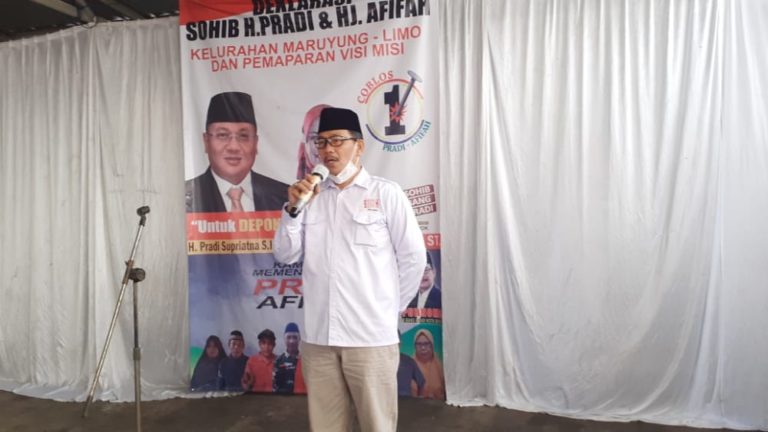 Pilwalkot 2020, Pradi-Afifah Diyakini Mampu Bangkitkan Kota Depok
