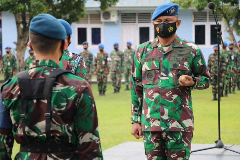 Lanud Silas Papare Gelar Apel Khusus Peringati Jasa Pahlawan