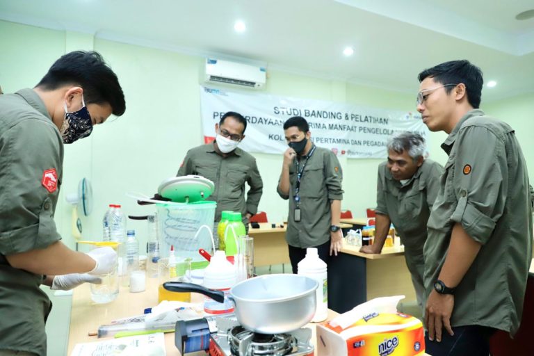 Pertamina Fasilitasi Bank Sampah Produksi Energi Terbarukan