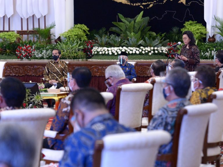 Presiden Jokowi Serahkan DIPA Kementerian PUPR Tahun 2021
