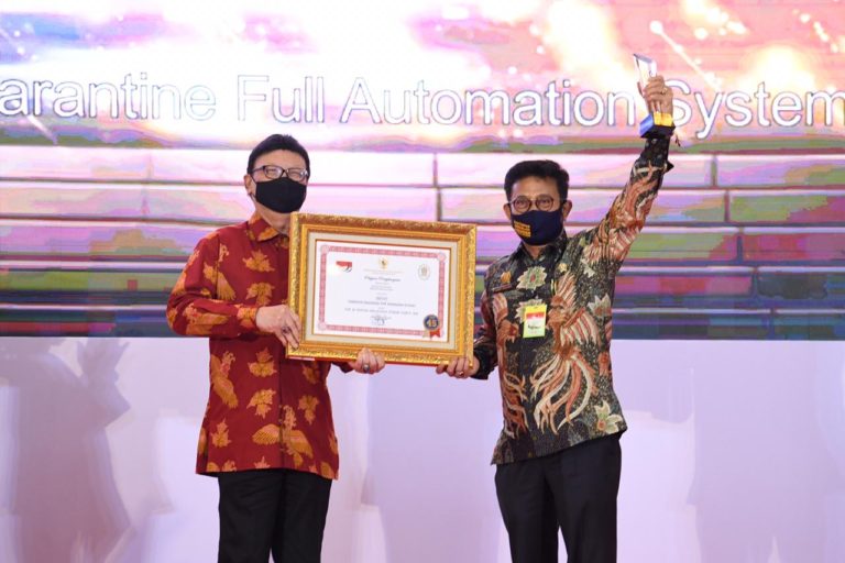 Kementan Mendapat Penghargaan Pelayanan Publik Terbaik Dari Kemenpan RB