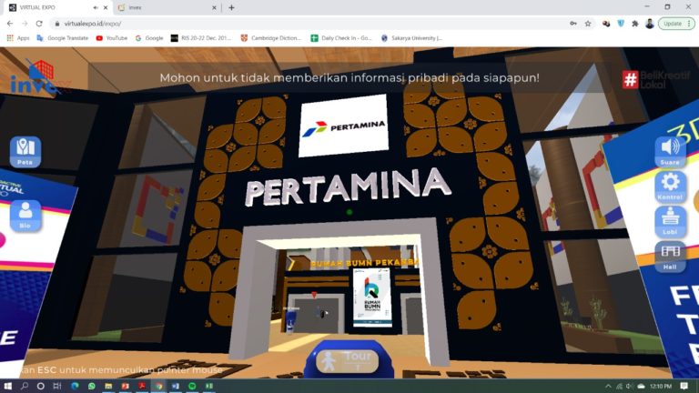 Pertamina Ikutkan 150 UMKM Binaan di Indonesia Digital Trade Show 2020