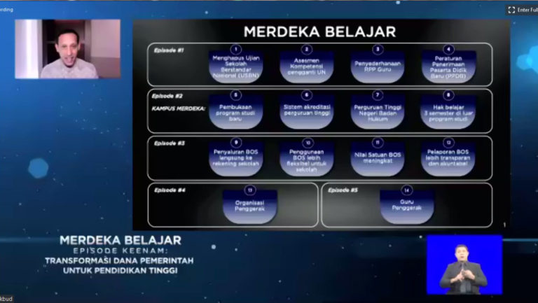 Merdeka Belajar Episode 6, Ada Tiga Program yang Diluncurkan Mendikbud