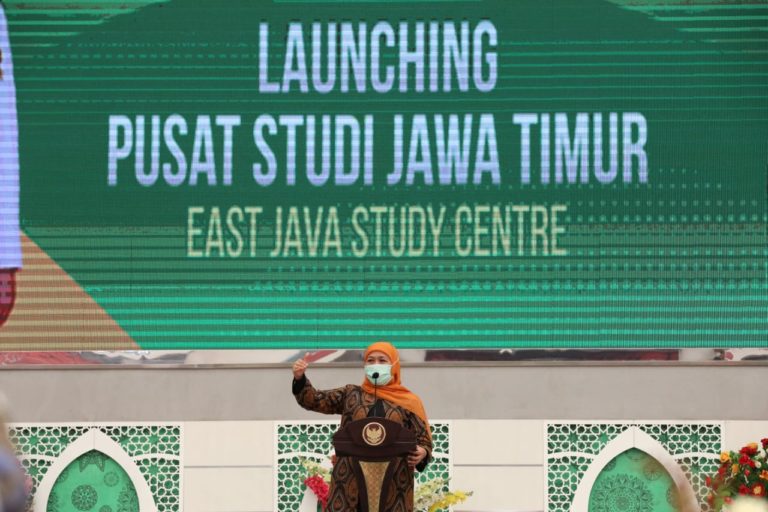 Perkuat Pemikiran dan Kajian Strategis, Gubernur Khofifah Resmikan Pusat Studi Jatim