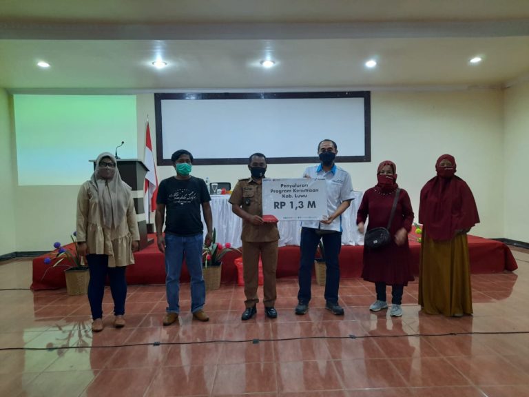 Pertamina Gelontorkan 1,3 M  Bantuan Modal Usaha di Kabupaten Luwu