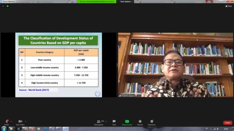 Rokhmin Dahuri: Ekonomi Sirkular dan Spiritual Harus Jadi Paradigma Baru Mengatasi Kesenjangan Global