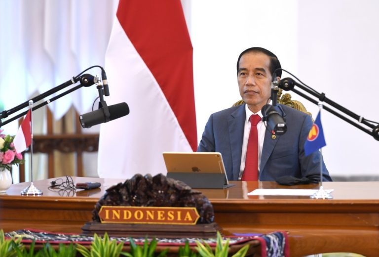 Presiden Jokowi Hadiri Pertemuan KTT ASEAN Secara Online