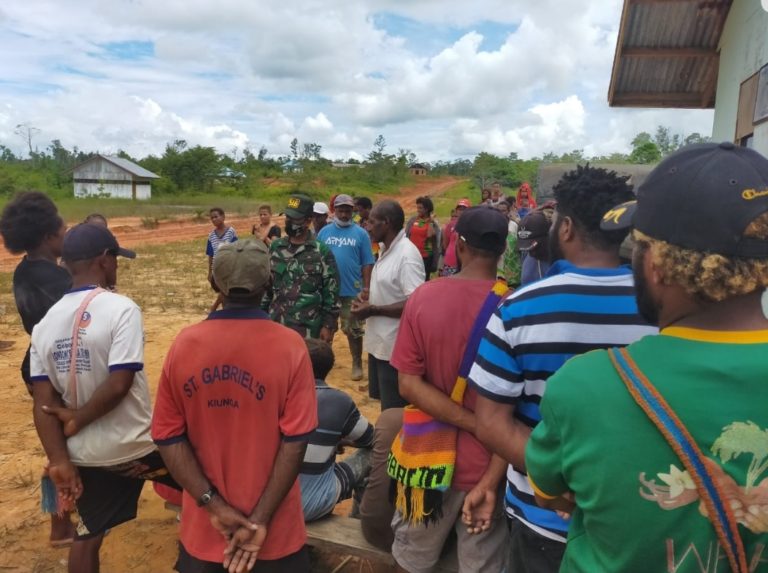 Yonif 516 Amankan 42 Pelintas Batas Ilegal dari Papua Nugini