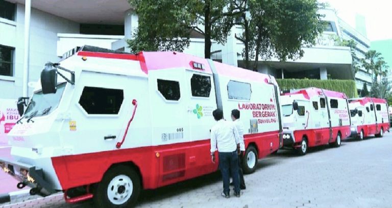 Kendalikan Covid-19, Kemenkes Luncurkan Lab Bergerak BSL-2