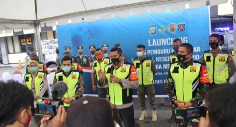 Polres Depok Bentuk Tim Pemburu Covid-19, Pelanggar Prokes Bakal Ditindak!