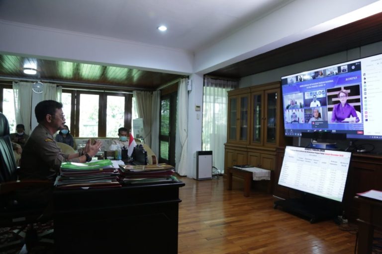 Mentan Syahrul Pastikan Kebutuhan Bahan Pokok Nataru Aman dan Terkendali