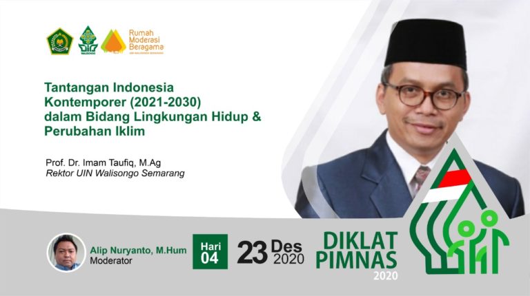 Rektor UIN Walisongo Ajak Mahasiswa Peduli Lingkungan Hidup dan Perubahan Iklim