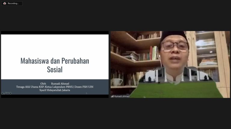 Rumadi Ahmad: Pandemi Covid-19 Membawa Teknologi Menjadi Mukjizat Sosial