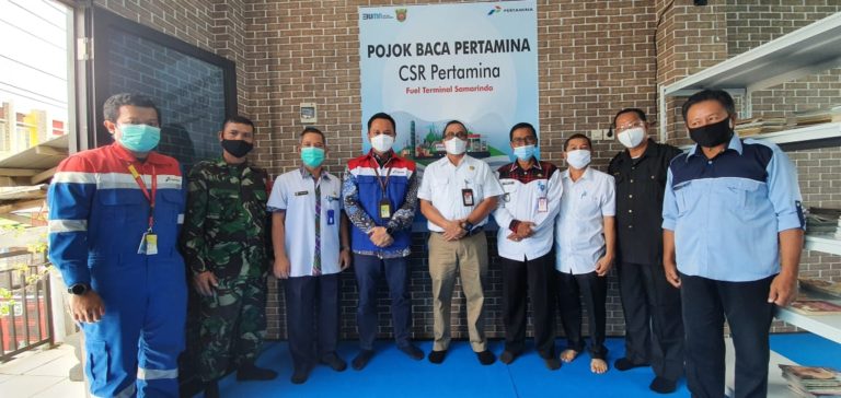 Dukung Samarinda Menjadi Kota Cerdas, Pertamina Resmikan Program Pojok Baca